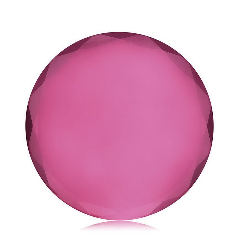 Crystal Lash Glue Stones vibrant pink round stone for eyelash extension adhesive accessory use