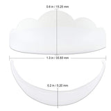 Dolly's Lash 3D Silicone Perm Pad showing clear white silicone perm pads for eyelash extension shaping and lifting.
