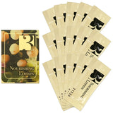 Dolly's Lash Lift Individual Packs nourishing lotion sachets arranged next to branded colorful box packaging
