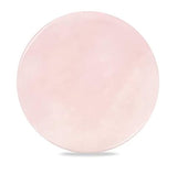 Smooth round pale pink Jade Stone used for eyelash extension accessories and microblading tools.