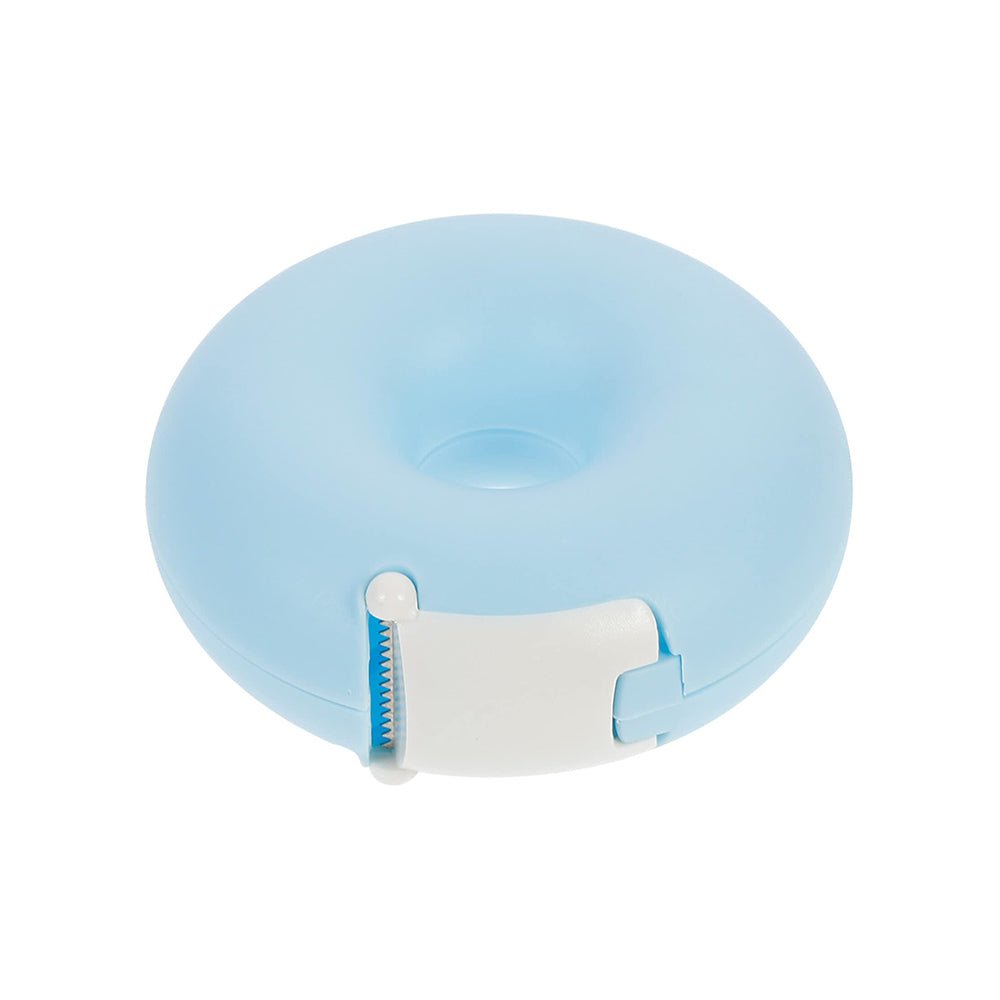 Blue round Lash Tape Dispenser designed for easy dispensing of eyelash extension accessories tape