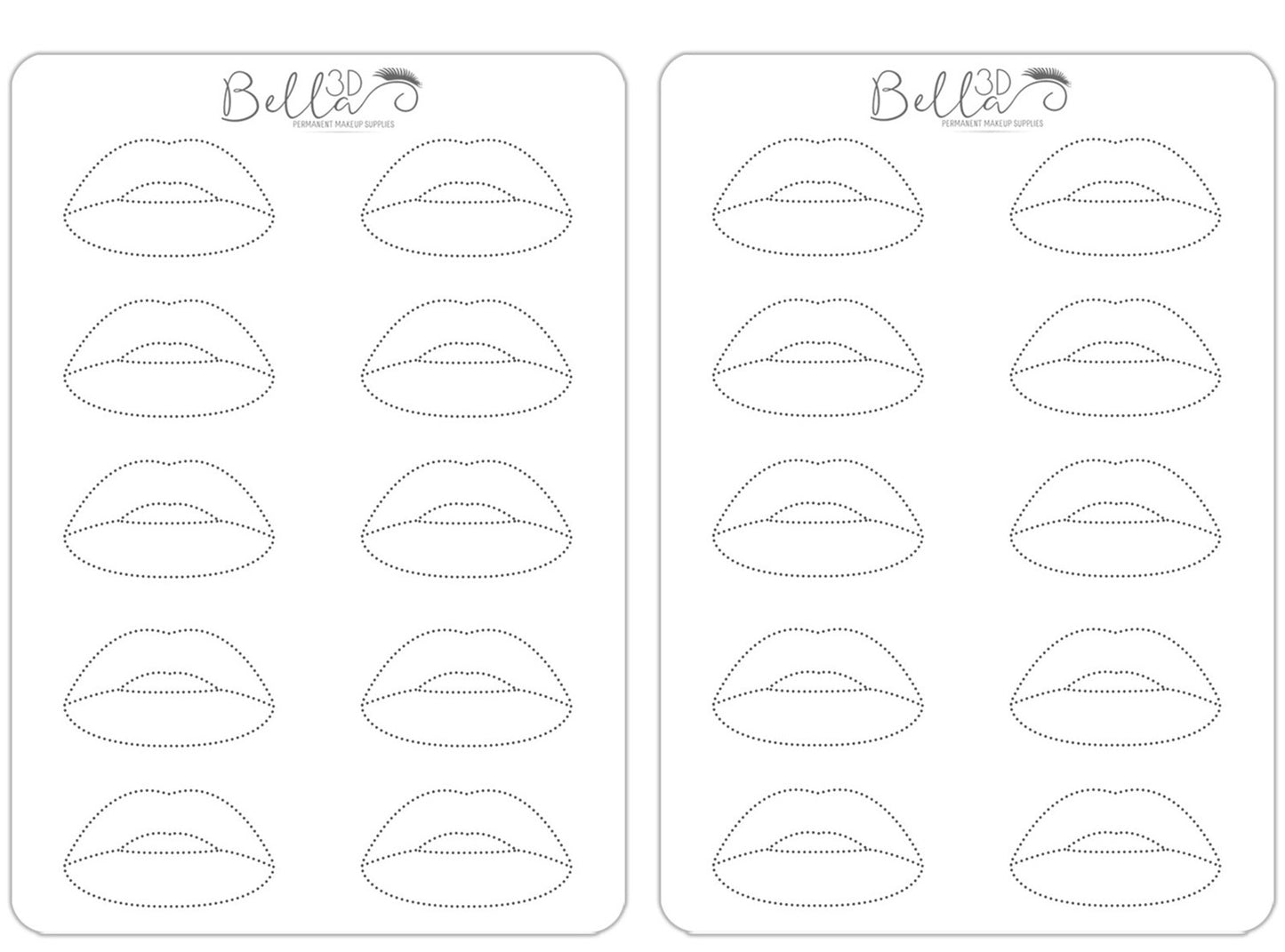 Lip Blushing Tattoo Practice Skin