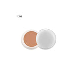MAYCHEER Concealer in a light beige shade with a white round open container for makeup application.