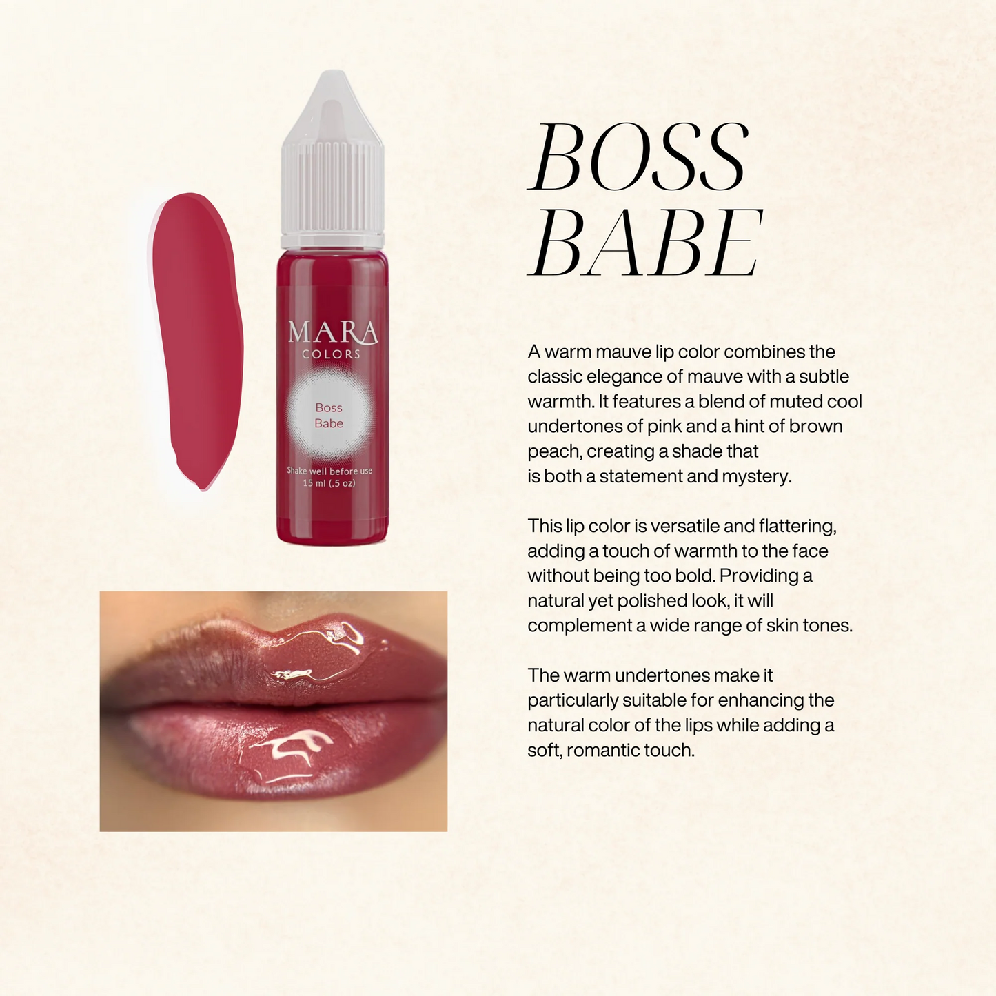 MARA Pro Nude Lips Collection