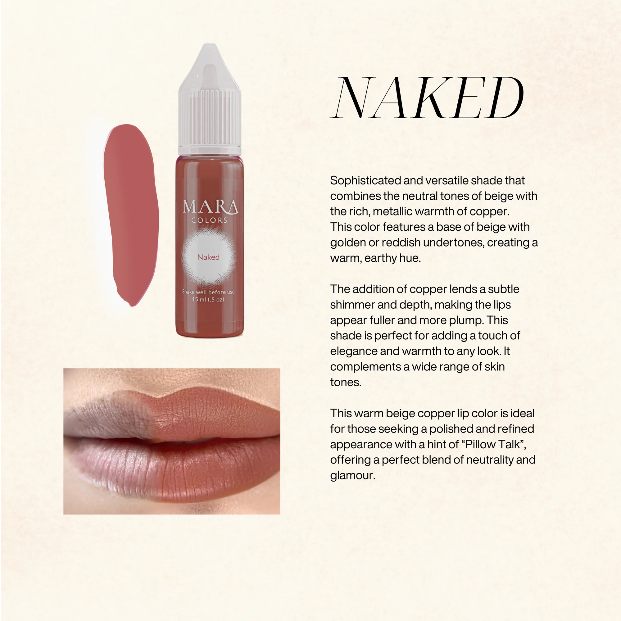 MARA Pro Nude Lips Collection