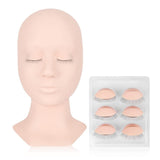 Lash Mannequin (with Removable Eyelids)