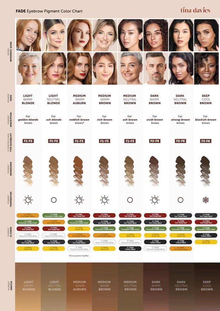 Tina Davies - FADE pigment Collection