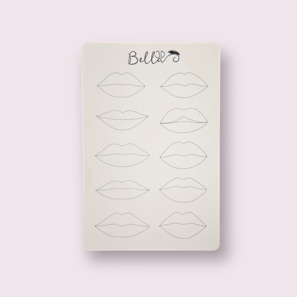 PMU Practice Skin - Lip Shading