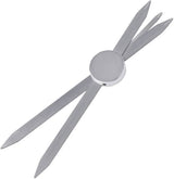 Compass Brow Ruler stainless steel tool for precise eyebrow measurement and perfect symmetry in microblading and permanent make-up.