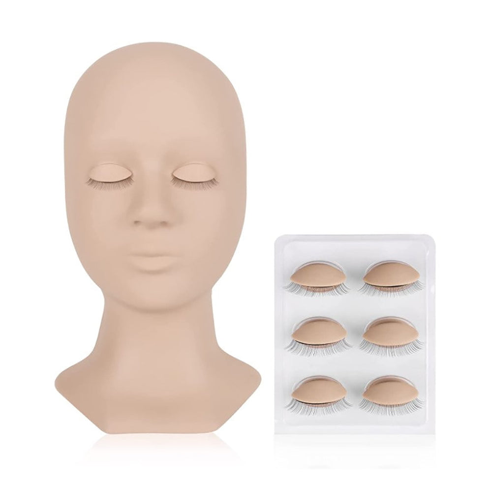 Lash Mannequin (with Removable Eyelids)