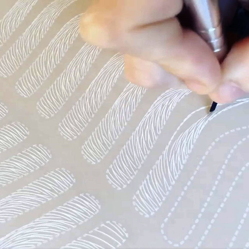 PMU Practice Skin - Inkless Brows