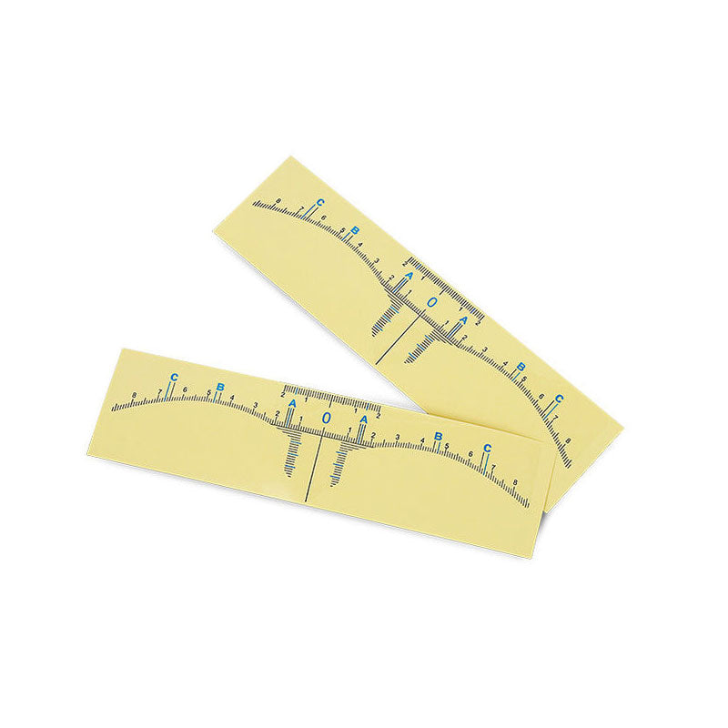 Disposable Eyebrow Ruler Stickers