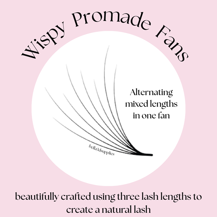 Wispy Promade Fans 8D | 0.05 CC